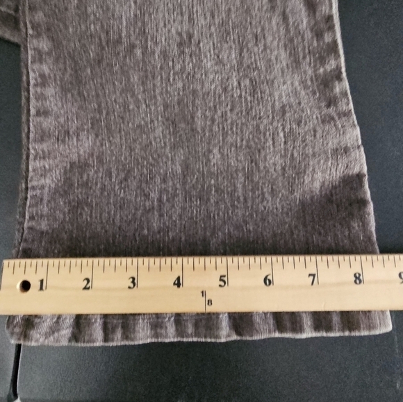 Lee Women's Classic Fit At The Waist Brown Jeans Size 14 Petite EUC - Picture 9 of 10